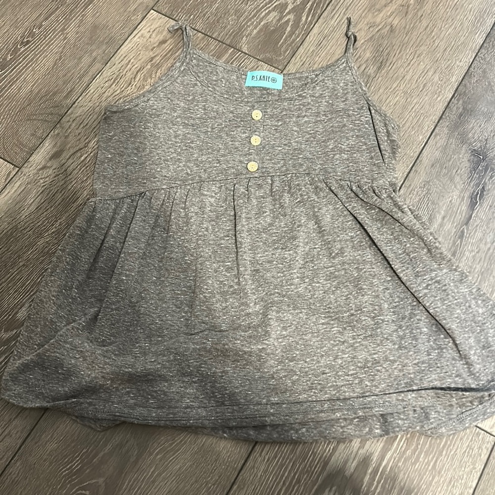 Women’s size small flowy tank top dark grey
